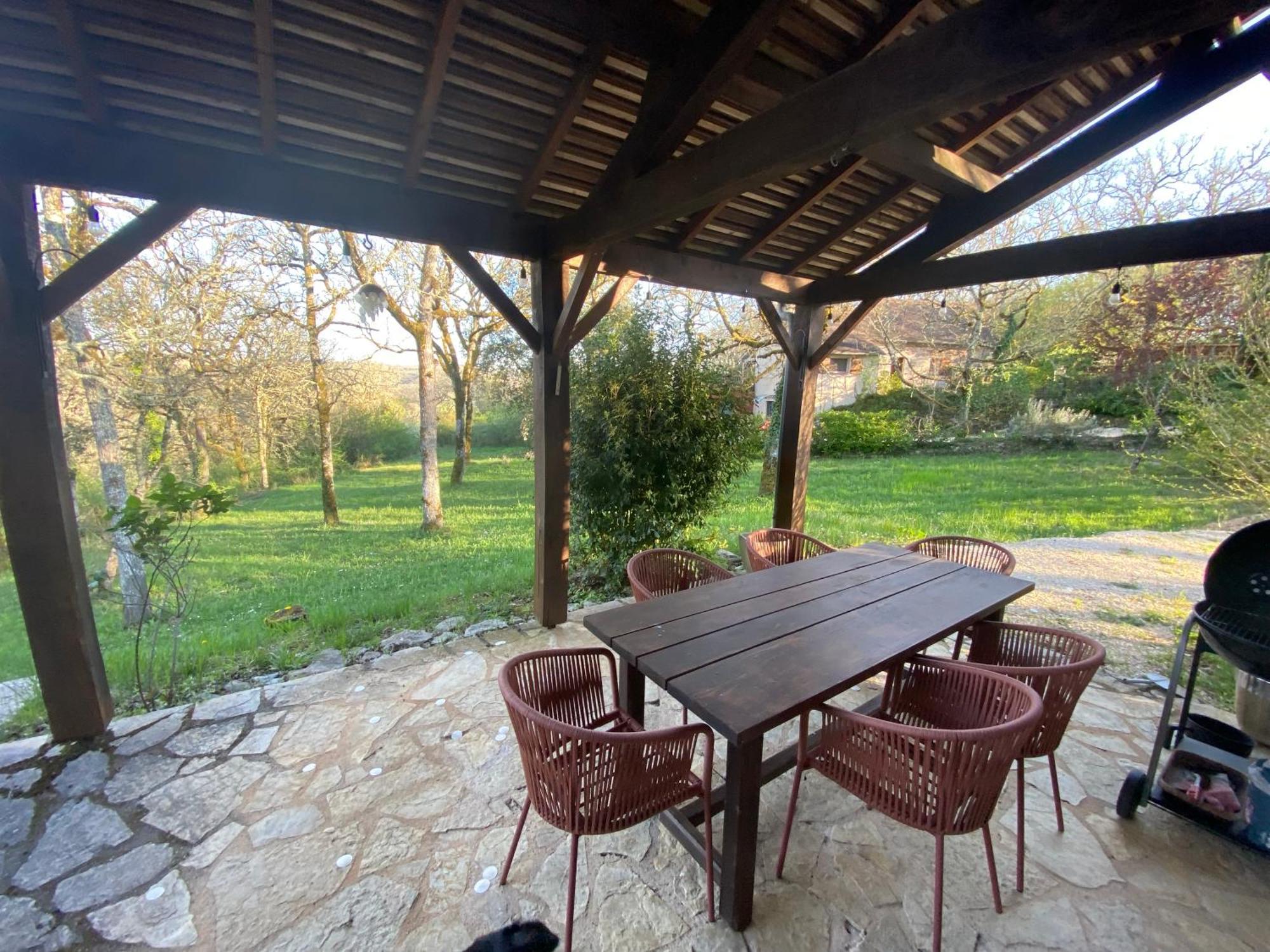 Вилла Domaine De Gayfie Salvagnac-Cajarc Экстерьер фото