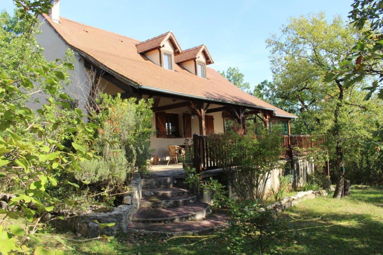 Вилла Domaine De Gayfie Salvagnac-Cajarc Экстерьер фото